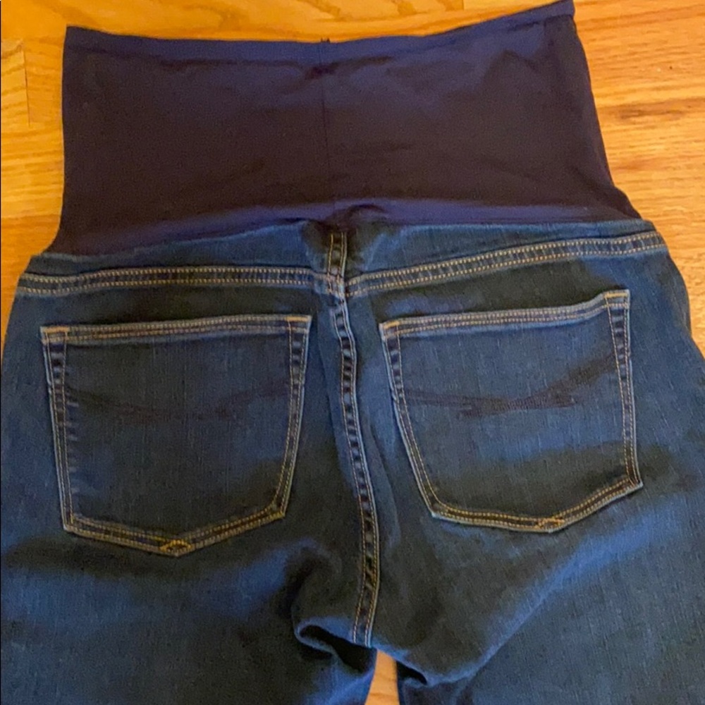 GAP Women's Boot Cut Jeans - Dark Blue - Picture 5 of 6